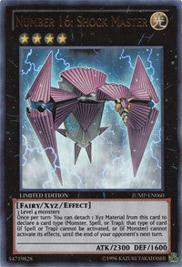 Number 16: Shock Master [JUMP-EN060] Ultra Rare | The Time Vault CA