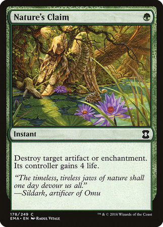 Nature's Claim [Eternal Masters] | The Time Vault CA