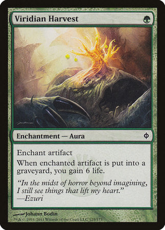Viridian Harvest [New Phyrexia] | The Time Vault CA