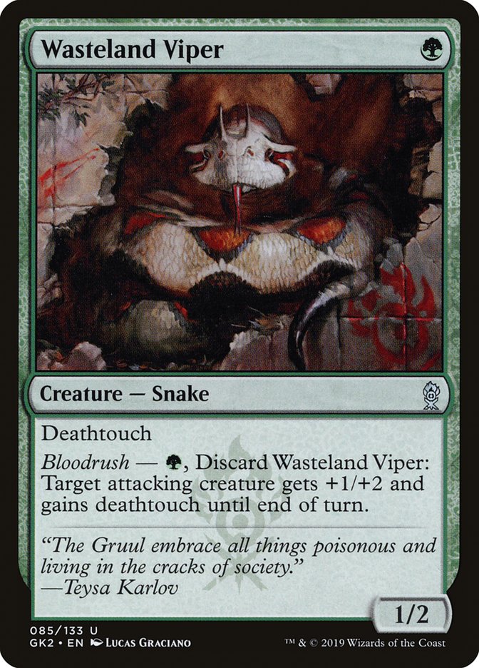 Wasteland Viper [Ravnica Allegiance Guild Kit] | The Time Vault CA