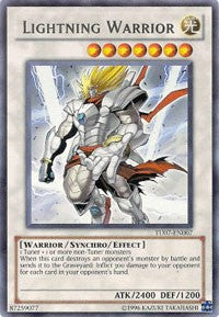 Lightning Warrior [TU07-EN007] Rare | The Time Vault CA