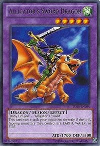 Alligator's Sword Dragon [TU08-EN008] Rare | The Time Vault CA