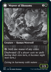 Weaver of Blossoms // Blossom-Clad Werewolf [Innistrad: Double Feature] | The Time Vault CA