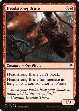 Headstrong Brute [Ixalan] | The Time Vault CA