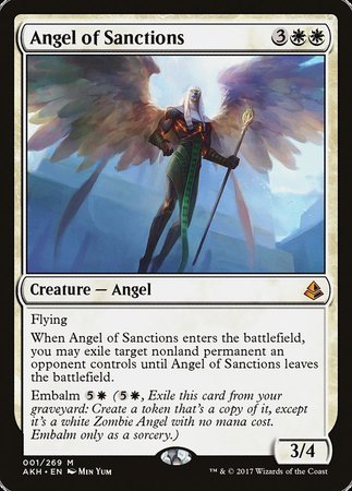 Angel of Sanctions [Amonkhet] | The Time Vault CA