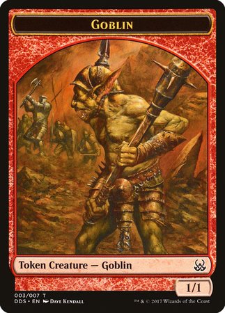 Goblin Token [Duel Decks: Mind vs. Might Tokens] | The Time Vault CA
