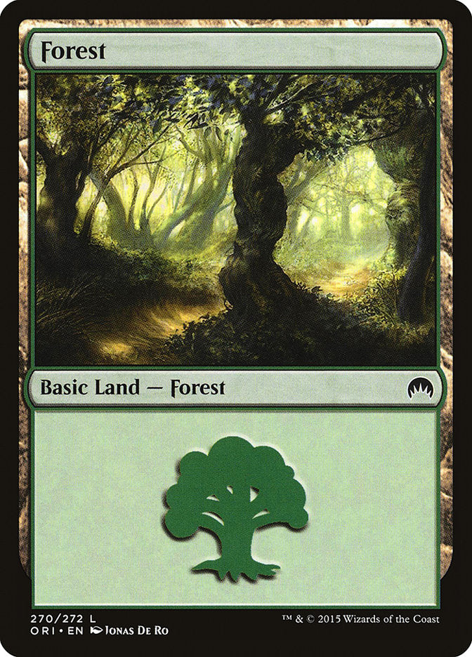 Forest (270) [Magic Origins] | The Time Vault CA