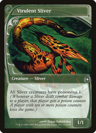 Virulent Sliver [Future Sight] | The Time Vault CA