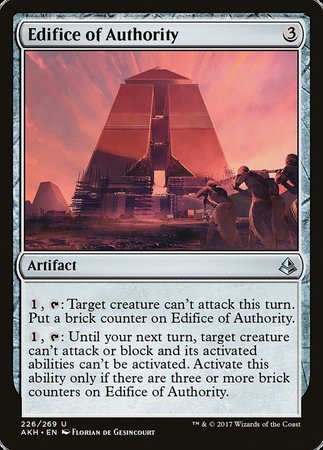 Edifice of Authority [Amonkhet] | The Time Vault CA