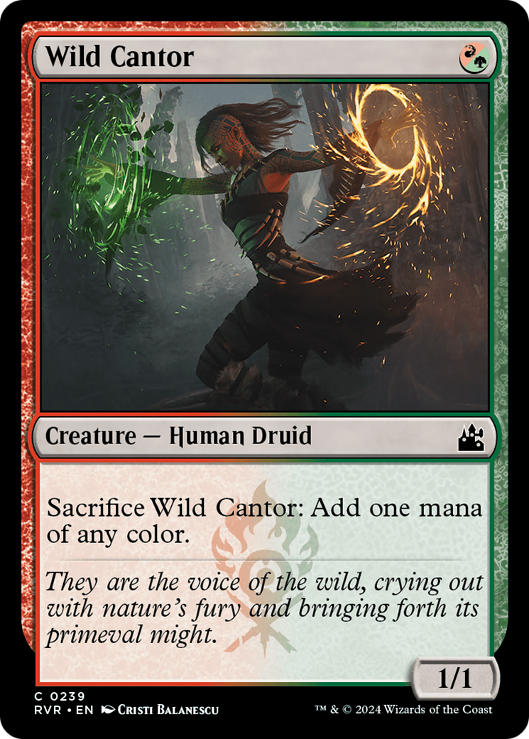 Wild Cantor [Ravnica Remastered] | The Time Vault CA
