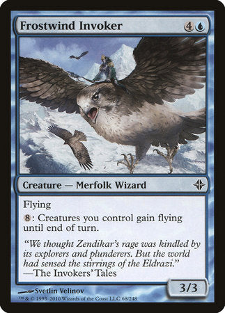 Frostwind Invoker [Rise of the Eldrazi] | The Time Vault CA