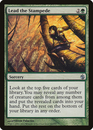 Lead the Stampede [Mirrodin Besieged] | The Time Vault CA