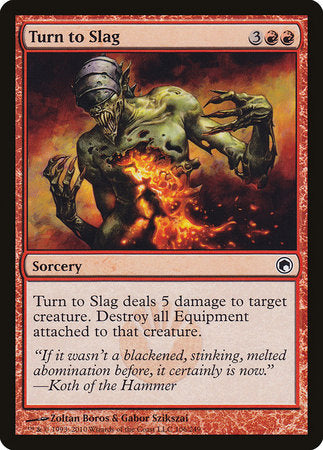 Turn to Slag [Scars of Mirrodin] | The Time Vault CA