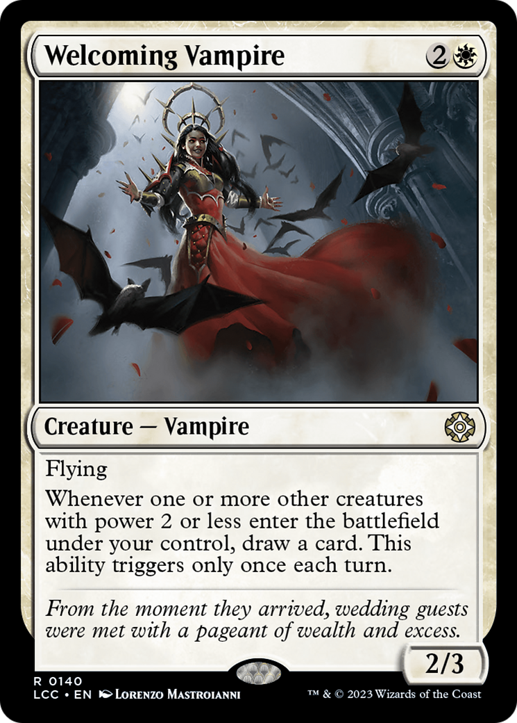 Welcoming Vampire [The Lost Caverns of Ixalan Commander] | The Time Vault CA