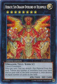 Hieratic Sun Dragon Overlord of Heliopolis [CT09-EN004] Secret Rare | The Time Vault CA