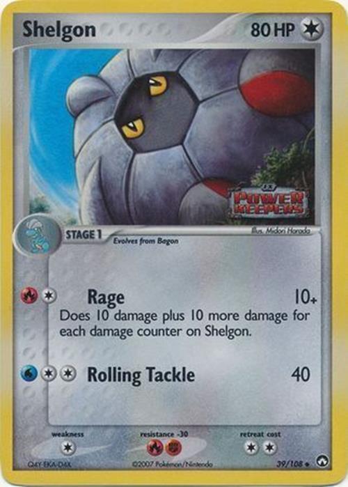 Shelgon (39/108) (Stamped) [EX: Power Keepers] | The Time Vault CA