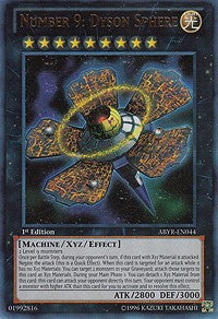 Number 9: Dyson Sphere (UTR) [ABYR-EN044] Ultimate Rare | The Time Vault CA