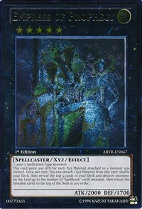 Empress of Prophecy (UTR) [ABYR-EN047] Ultimate Rare | The Time Vault CA