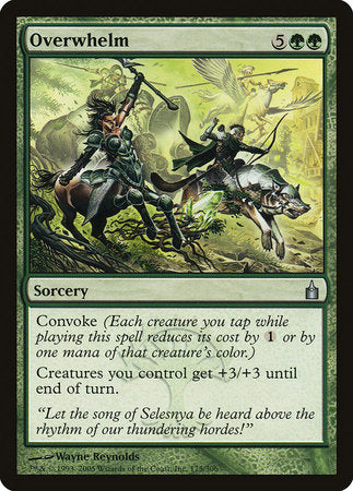 Overwhelm [Ravnica: City of Guilds] | The Time Vault CA