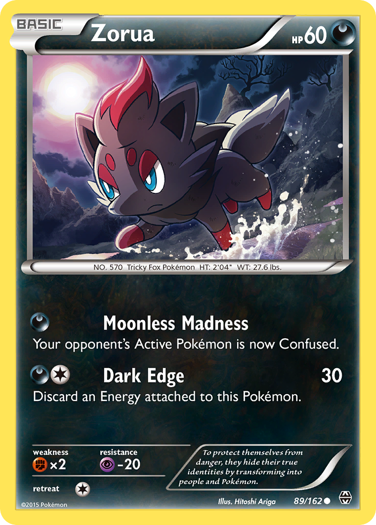 Zorua (89/162) [XY: BREAKthrough] | The Time Vault CA