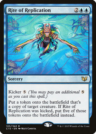 Rite of Replication [Commander 2015] | The Time Vault CA