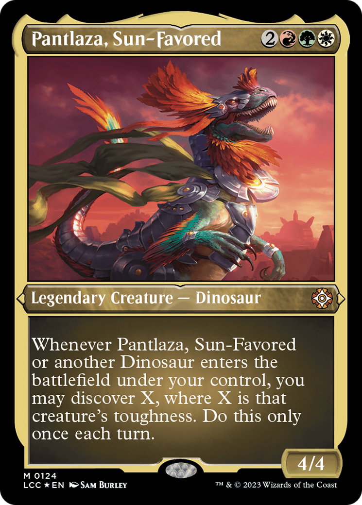 Pantlaza, Sun-Favored (Display Commander) [The Lost Caverns of Ixalan Commander] | The Time Vault CA