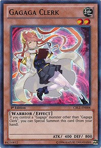 Gagaga Clerk [CBLZ-EN008] Super Rare | The Time Vault CA
