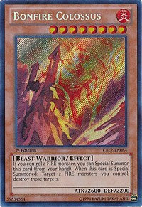 Bonfire Colossus [CBLZ-EN084] Secret Rare | The Time Vault CA