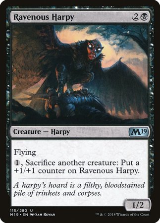 Ravenous Harpy [Core Set 2019] | The Time Vault CA