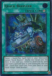 Quick Booster (UTR) [CBLZ-EN065] Ultimate Rare | The Time Vault CA