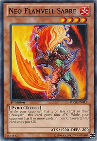 Neo Flamvell Sabre [SDOK-EN011] Common | The Time Vault CA