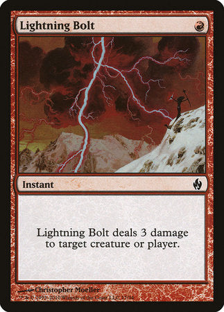 Lightning Bolt [Premium Deck Series: Fire and Lightning] | The Time Vault CA