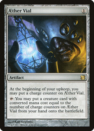 Aether Vial [Modern Masters] | The Time Vault CA