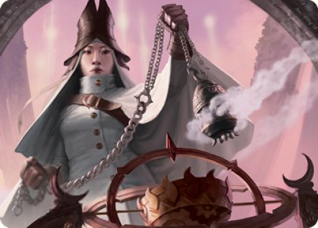 Celestus Sanctifier Art Card [Innistrad: Midnight Hunt Art Series] | The Time Vault CA