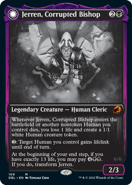 Jerren, Corrupted Bishop // Ormendahl, the Corrupted [Innistrad: Double Feature] | The Time Vault CA