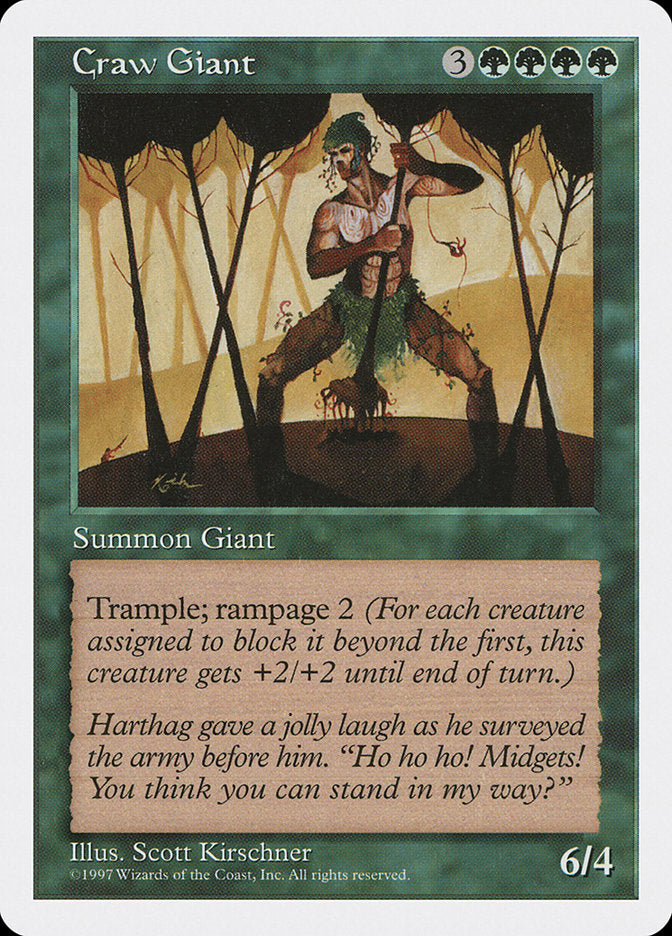 Craw Giant [Fifth Edition] | The Time Vault CA