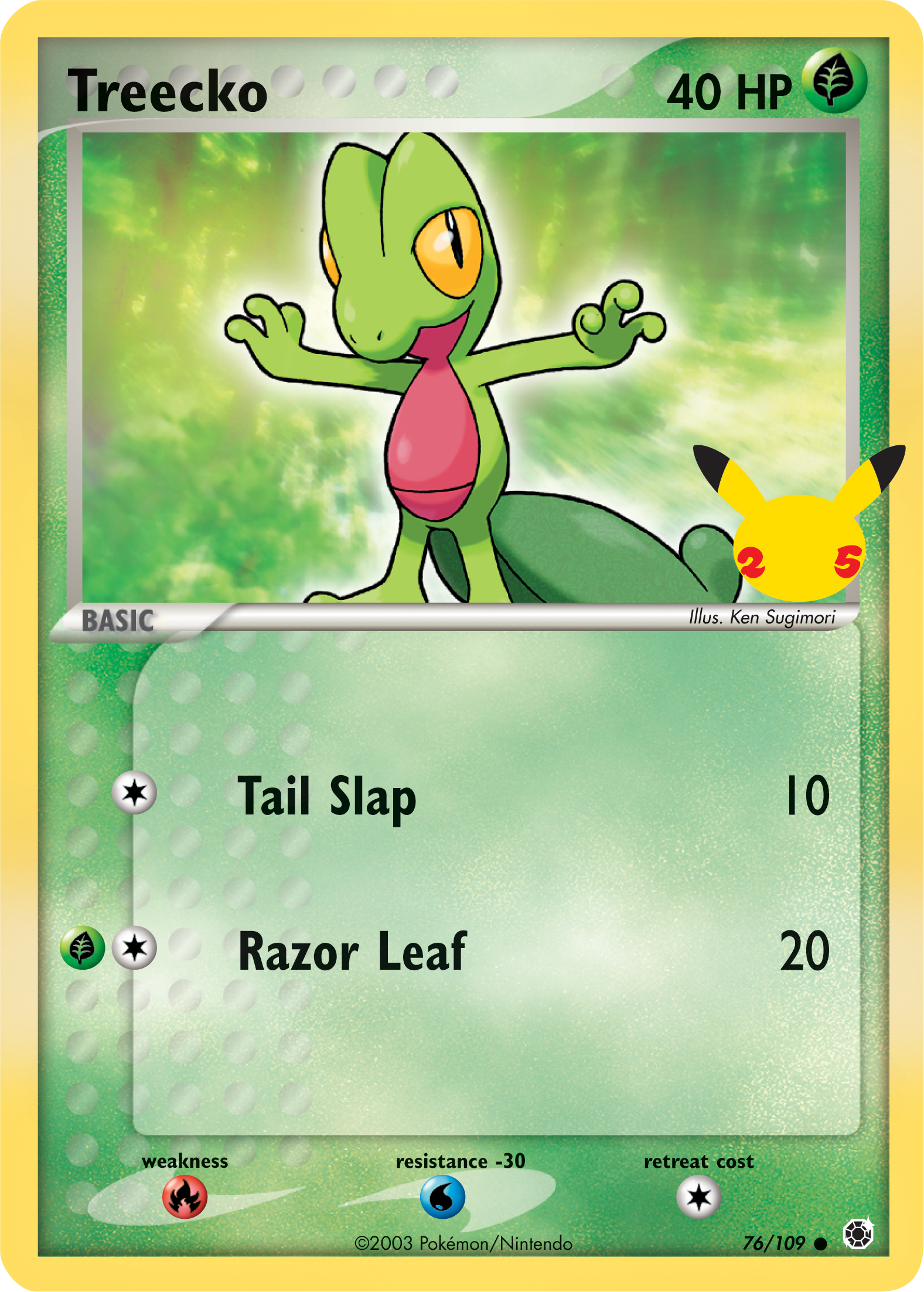 Treecko (76/109) [First Partner Pack] | The Time Vault CA