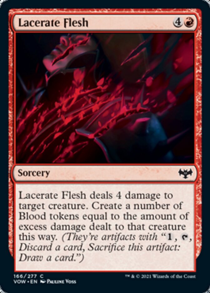 Lacerate Flesh [Innistrad: Crimson Vow] | The Time Vault CA