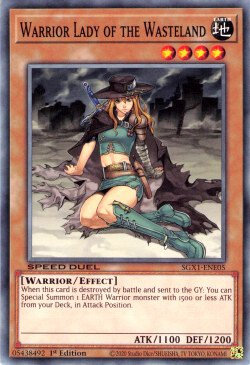 Warrior Lady of the Wasteland [SGX1-ENE05] Common | The Time Vault CA