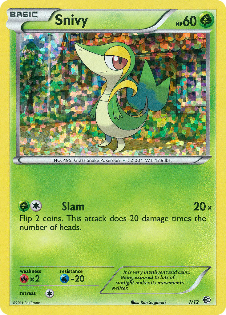 Snivy (1/12) [McDonald's Promos: 2011 Collection] | The Time Vault CA