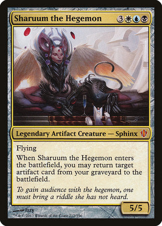 Sharuum the Hegemon [Commander 2013] | The Time Vault CA