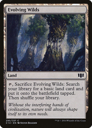 Evolving Wilds [Commander 2014] | The Time Vault CA