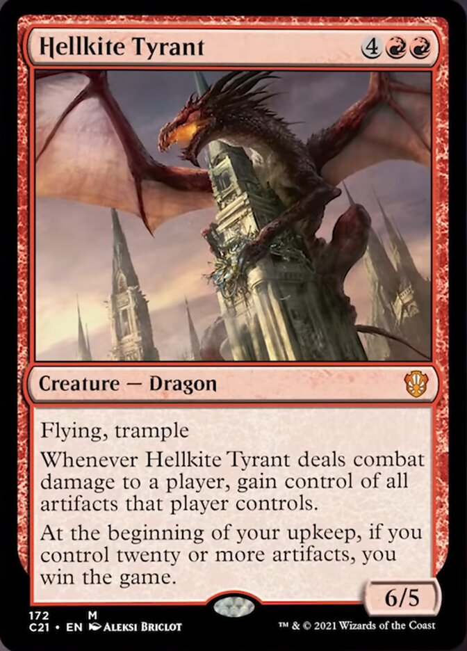 Hellkite Tyrant [Commander 2021] | The Time Vault CA