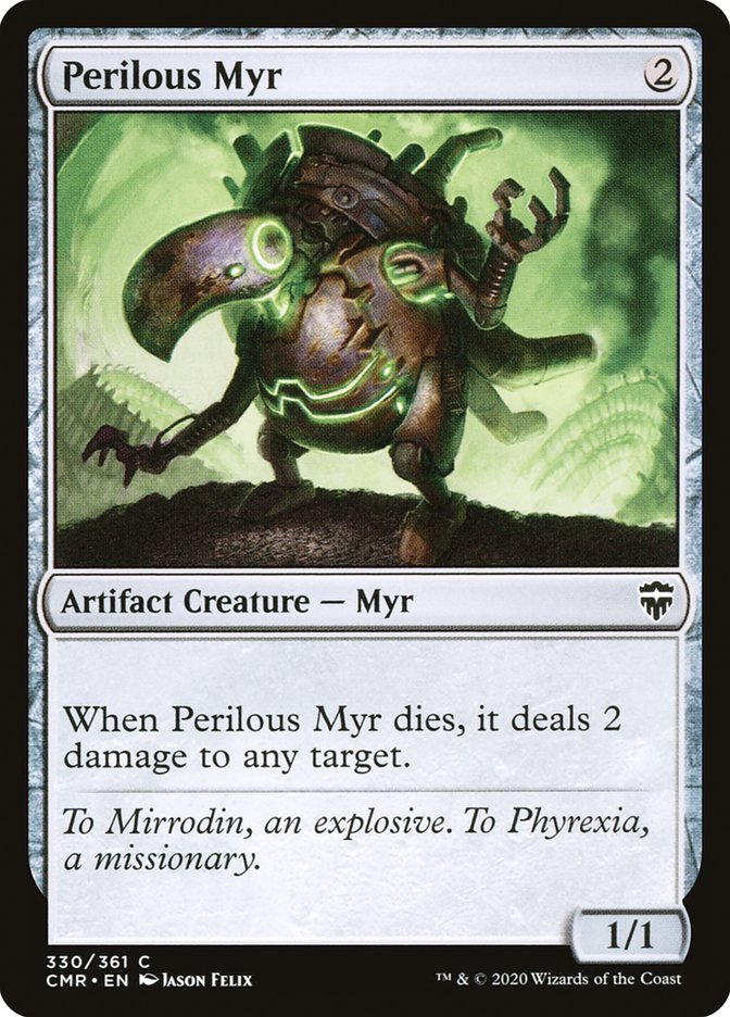 Perilous Myr [Commander Legends] | The Time Vault CA