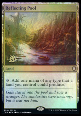 Reflecting Pool [Commander Legends: Battle for Baldur's Gate Prerelease Promos] | The Time Vault CA