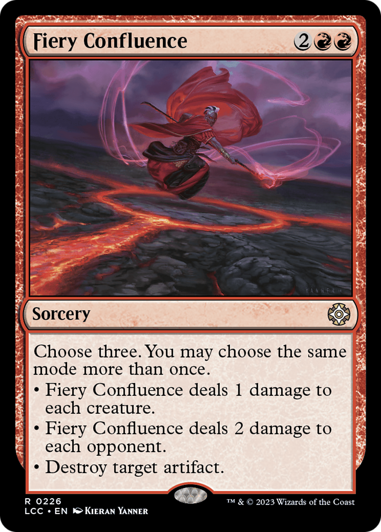 Fiery Confluence [The Lost Caverns of Ixalan Commander] | The Time Vault CA