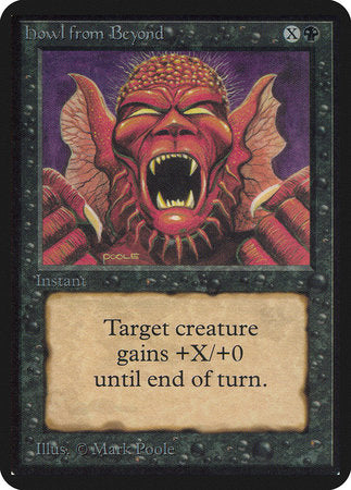 Howl from Beyond [Limited Edition Alpha] | The Time Vault CA