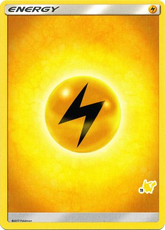 Lightning Energy (Pikachu Stamp #11) [Battle Academy 2020] | The Time Vault CA