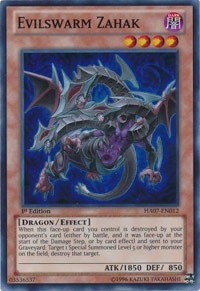 Evilswarm Zahak [HA07-EN012] Super Rare | The Time Vault CA