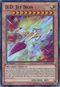 D.D. Jet Iron [HA07-EN035] Super Rare | The Time Vault CA